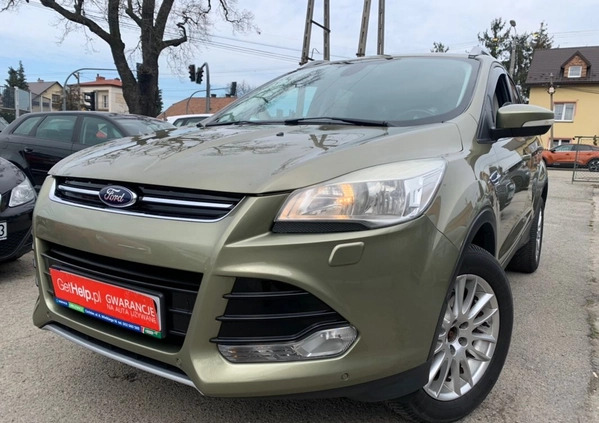 Ford Kuga cena 49900 przebieg: 195008, rok produkcji 2014 z Brzesko małe 436